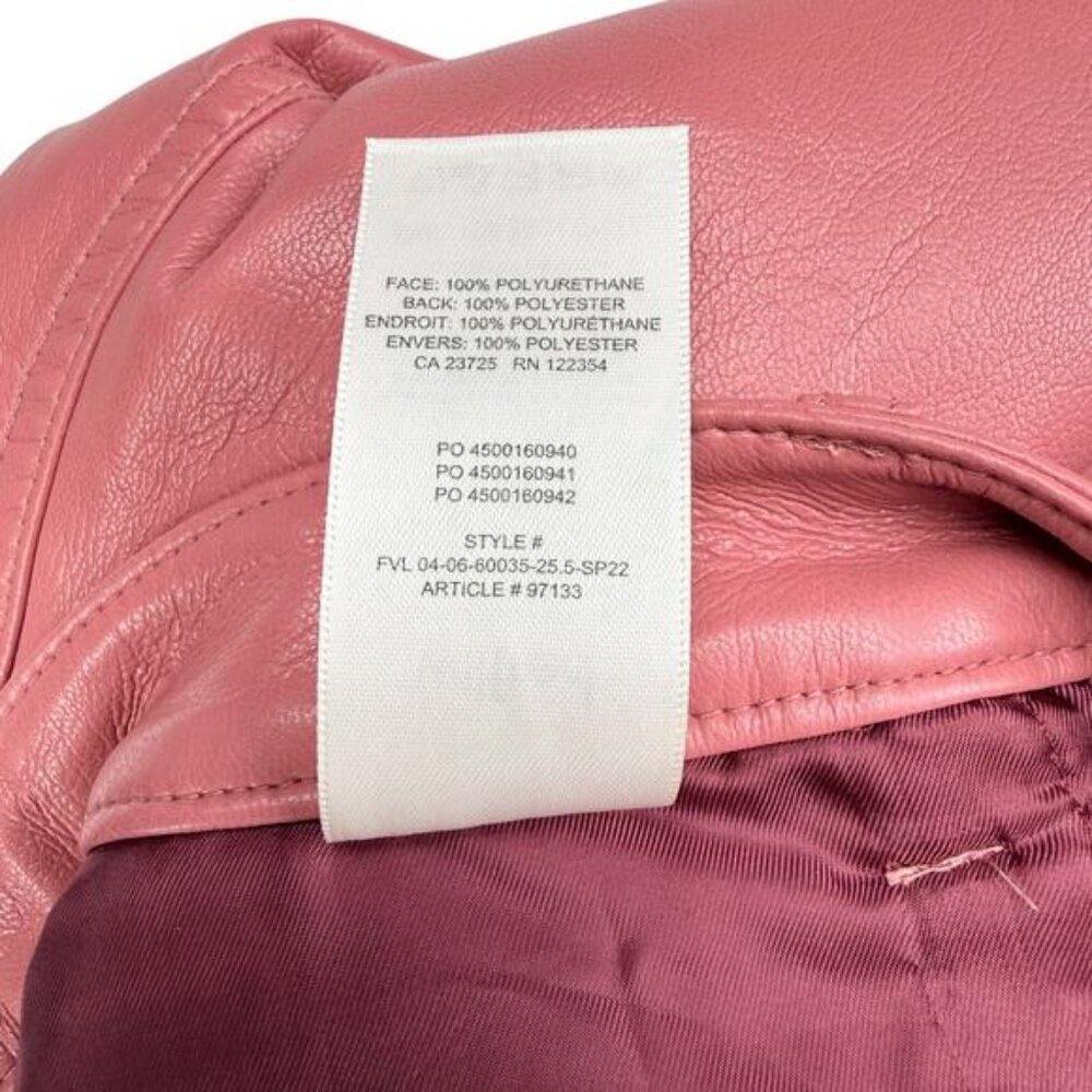 NWT WILFRED Aritzia Melina Cropped Size 2 Warm Sienna Red - Picture 5 of 6